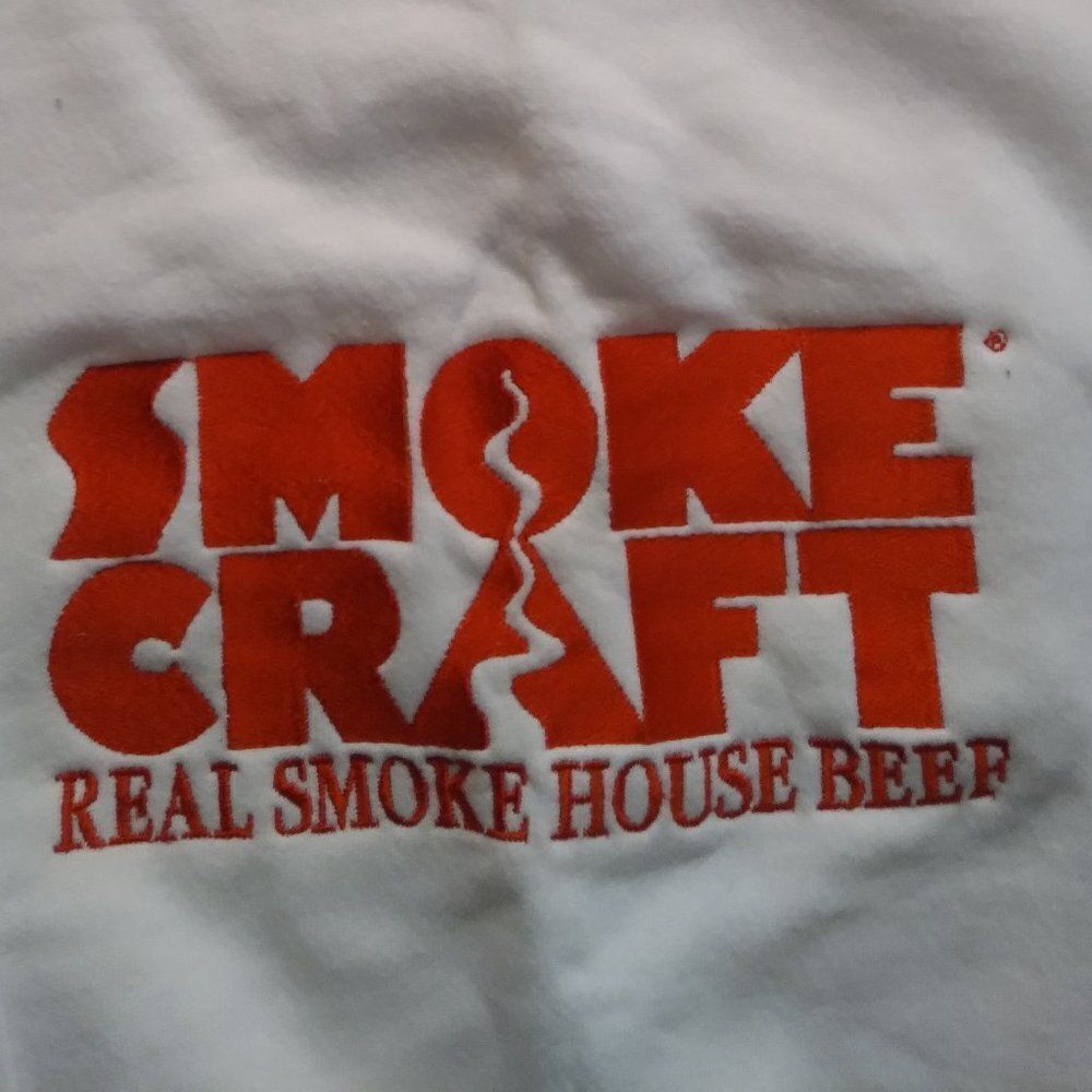 NWT DS Vintage 90s Smoke Craft Real House Beef Crewneck Sweatshirt